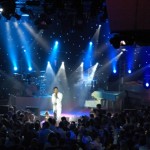 Foto van een Showlight show
