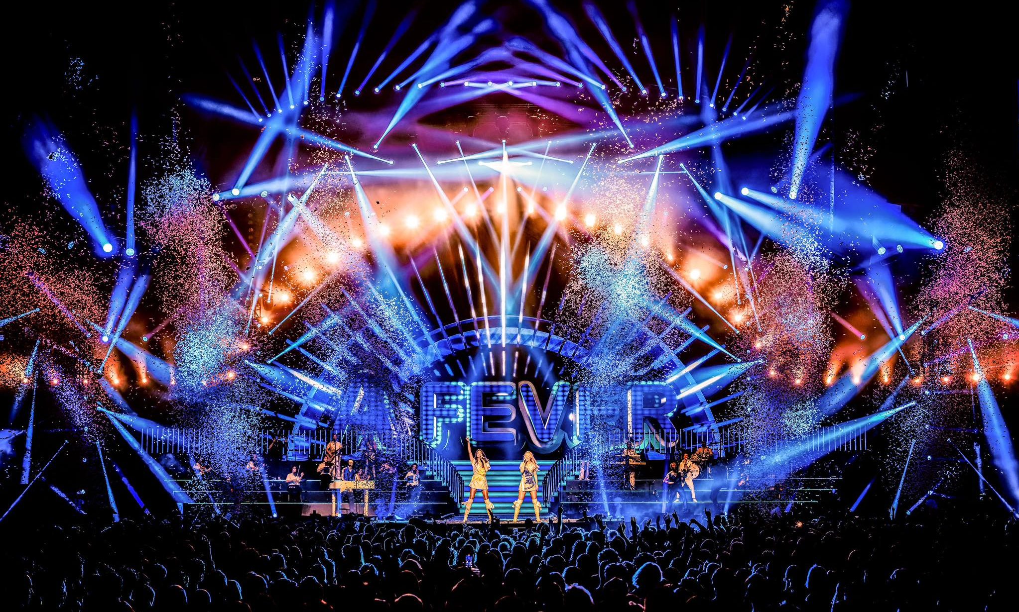 licht productie van Showlight voor A-Fever