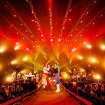 lichtproductie voor een tribute band